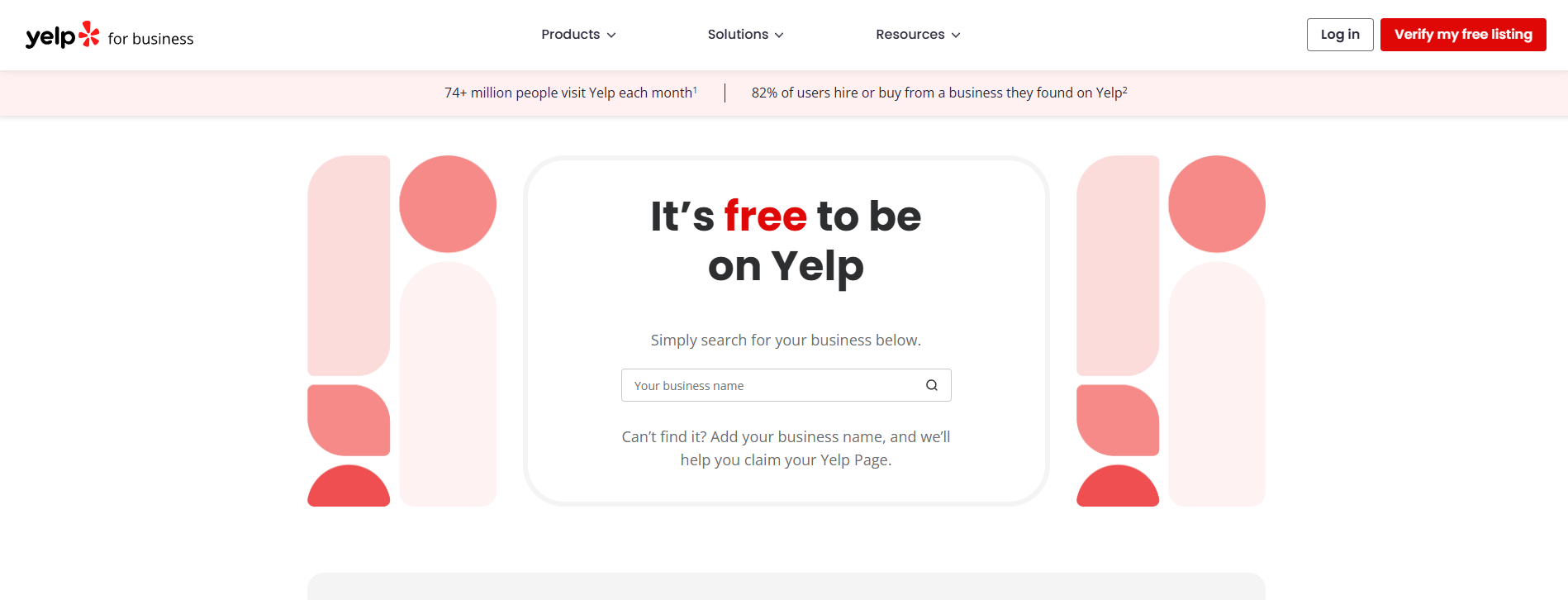 Yelp business platform